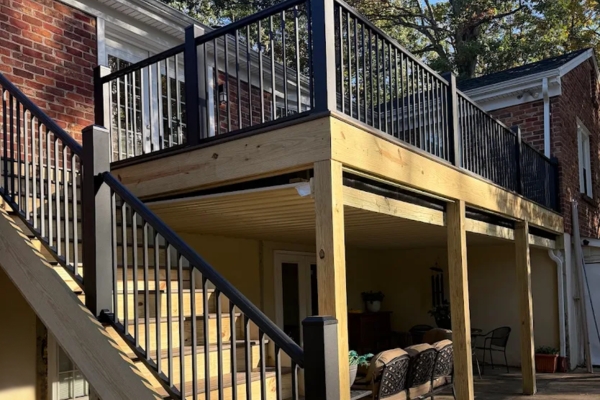 Deck addition by Parkway Building and Renovation (1)